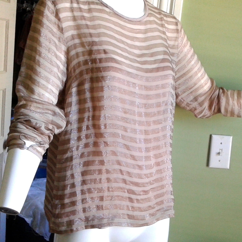 Max Mara stripe top.